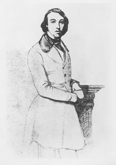 Portrait of Comte de Gobineau by German von Bohn
